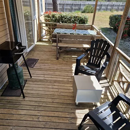 Campeggio Mobilhome 6 Pers, 3 Ch, équipé, Acm, 5 étoiles, Accès Direct à La Montalivet les Bains