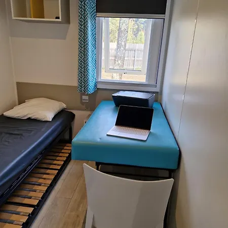 Campeggio Mobilhome 6 Pers, 3 Ch, équipé, Acm, 5 étoiles, Accès Direct à La *